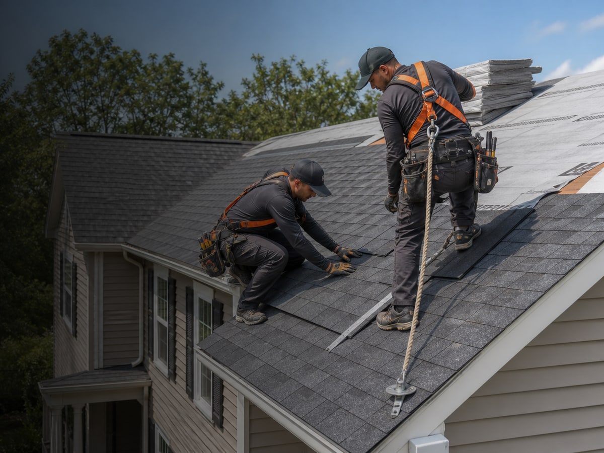 New Roof Installation